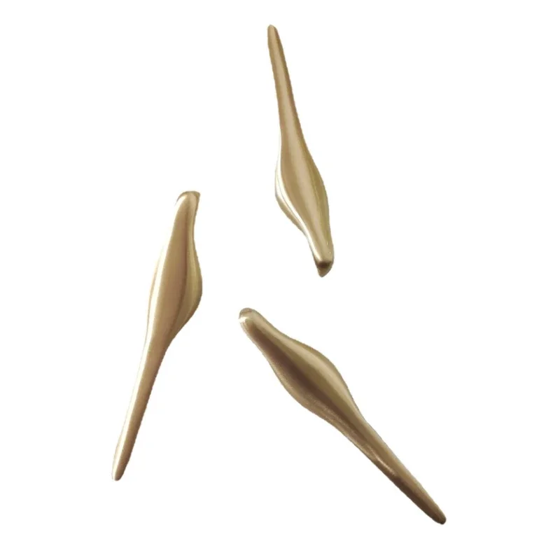 yesBrass Furniture Abstract Bird Drawer Door Wine Shoe Cabinet Storage Cabinet Handle Decorative Box Handle Knob Hardware