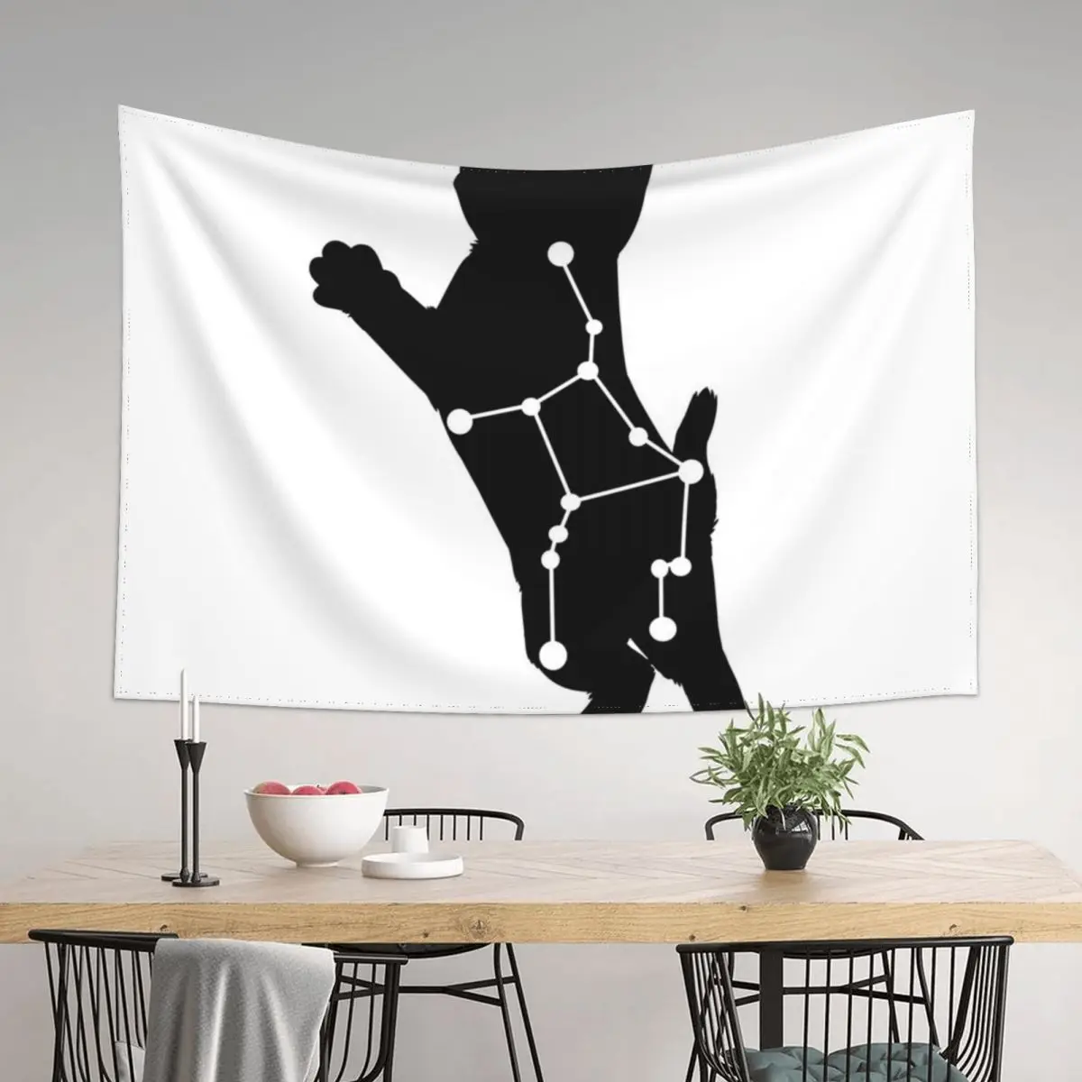 

virgo cat Tapestry Decoration Home Wall Carpet Nordic Home Decor Hanging Wall Tapestry