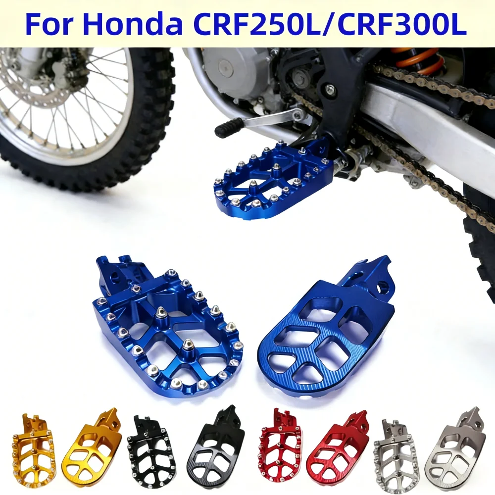 

CRF250L CRF300L Motorcycle Accessories Footrest Footpegs Foot Pegs Pedal For Honda CRF250L CRF300L CRF-250L CRF-300L CRF250L300L