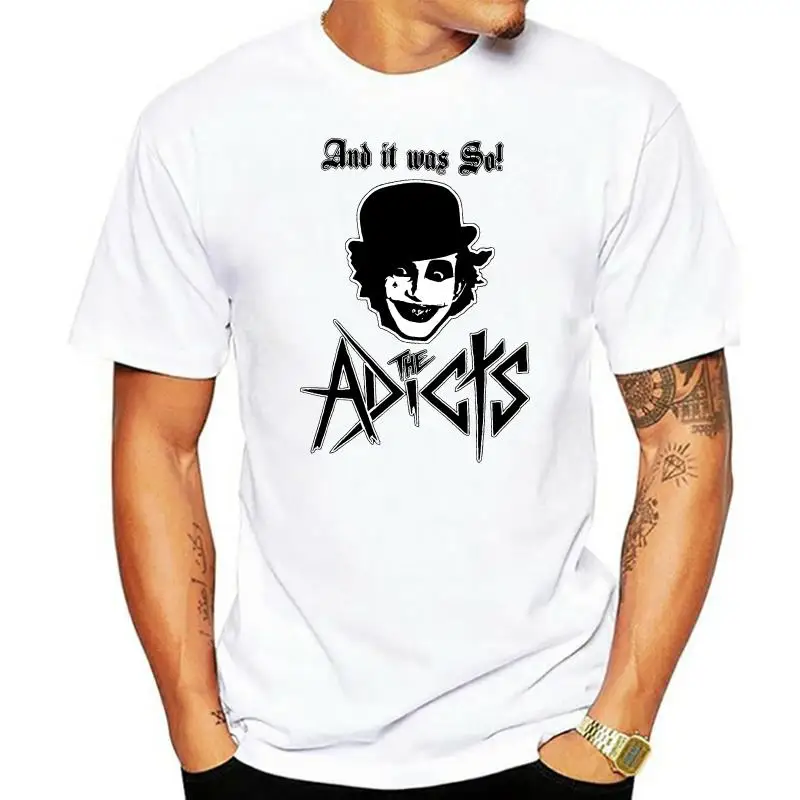 

Adicts Men And It Was So Slim Fit T-shirt Heather