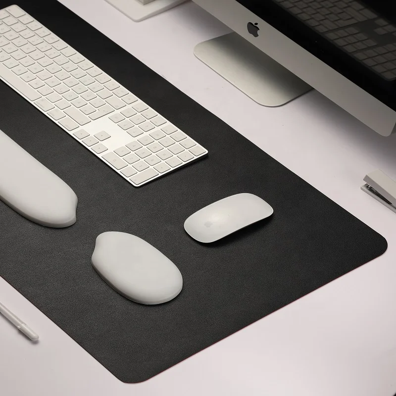 Bantalan Mouse busa memori, Set alas Mouse bantalan pergelangan tangan, lucu 3D untuk Laptop kantor, komputer, game