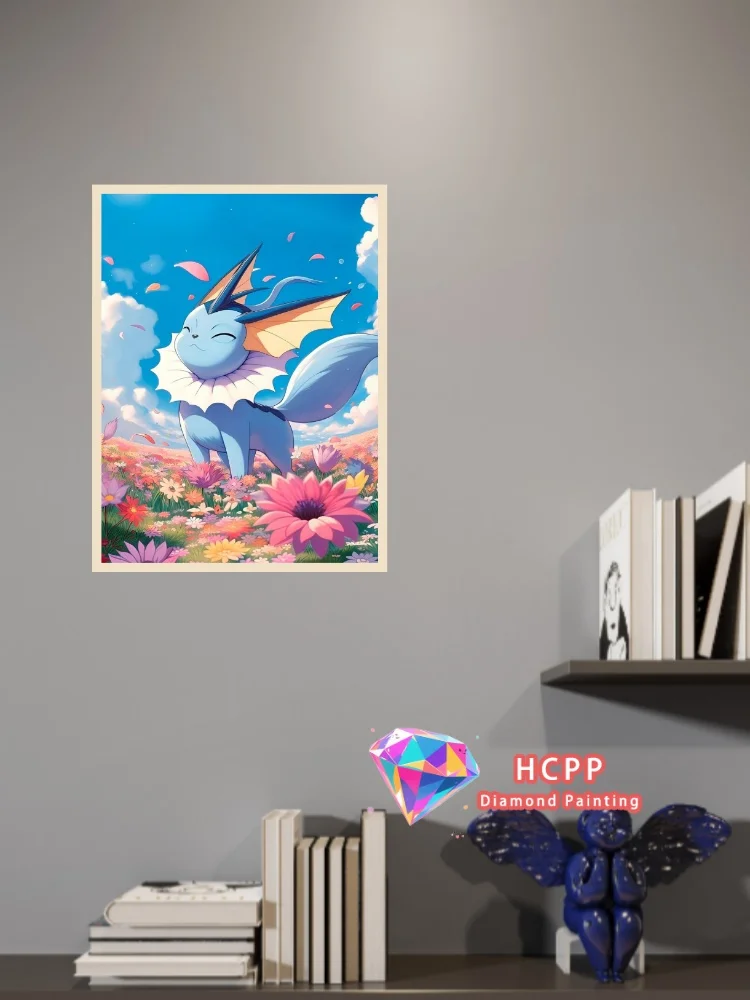 Pikachu Bulbasaur Squirtle Anime Diamond Painting Kit Square Round Diamond 5D DIY Mosaic Handmade Art Exquisite Gift Home Decor