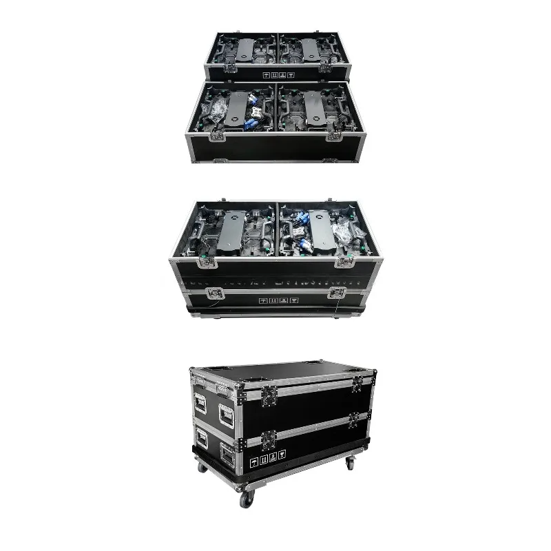 3D three-dimensional display stage light art exhibition wall curtain 360 transparent effect foreign trade explosion 3D matrix