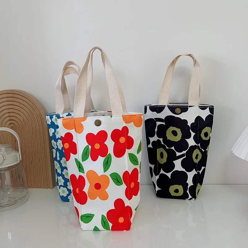 Portable Thermos Cup Covers, Portable Canvas Handbag, Water Bottle Sleeve, Reusable Water Bottle Carrier Bag, Bottle Accessories