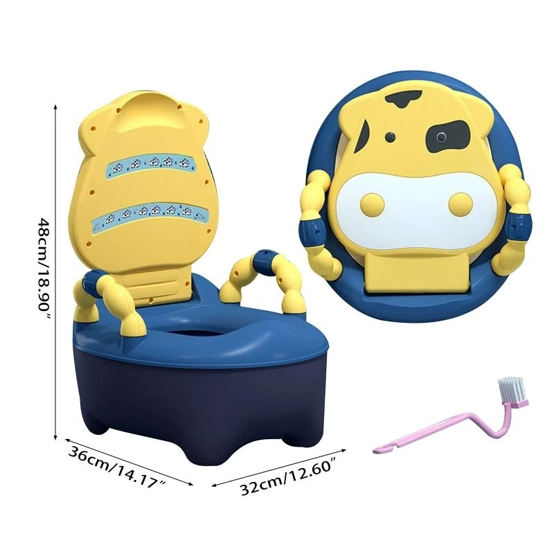 J15U تدريب الأطفال على استخدام المرحاض لمقعد الأطفال الصغار، مرحاض جميل قابل للطي لمقعد البراز وكرسي مريح ومسند الظهر