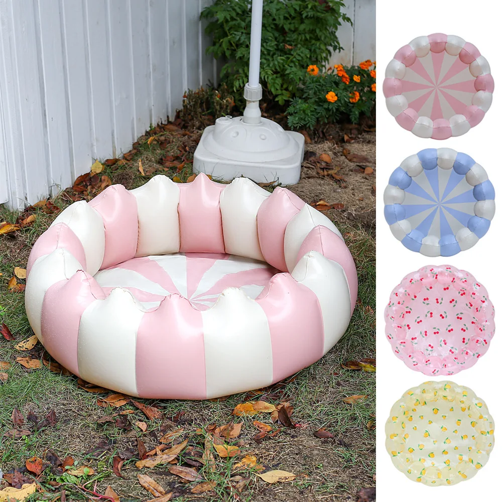 donut-swimming-ring-inflatable-pool-float-for-teen-kids-swimming-circle-baby-swim-tube-water-play-swimming-pool