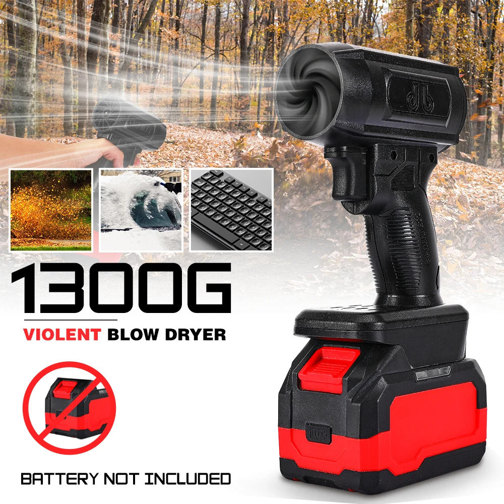 130000 Violent Air Gun Turbo Jet Fan Electric POWERFUL BLOWERS Handheld Violent Fan Car Wash Removal Air Blower Electric Dryer