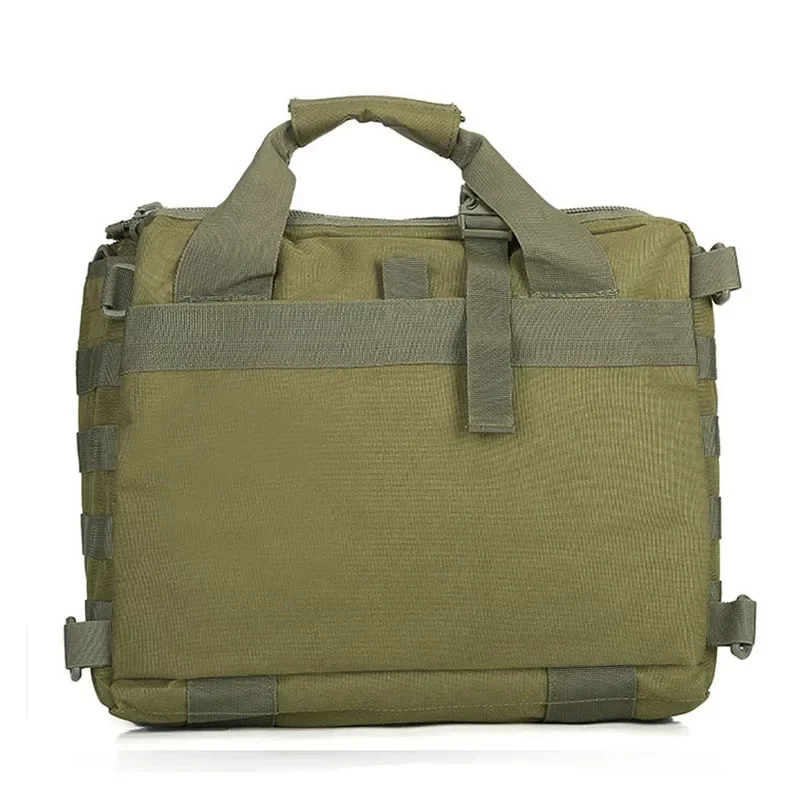 Taktische Jagdtasche für Herren, 14,1-15,6 Zoll Laptop-Messenger, Multifunktionale Computertasche mit Gepolstertem Fach – Detail 4