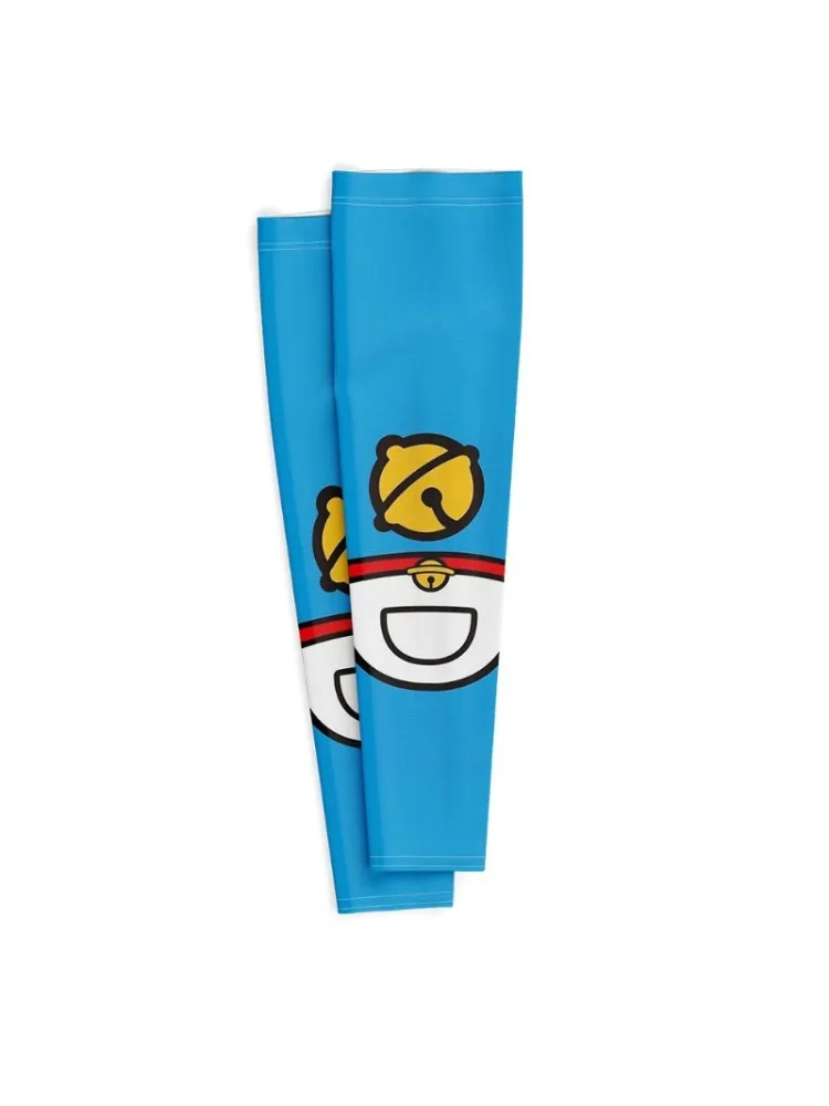 AliExpress Bandai Doraemon Driving Sunscreen Sleeves Anime Characters Adult Outdoor Cycling Mountain Hiking Sunshade Breathable Ice Silk Sleeves