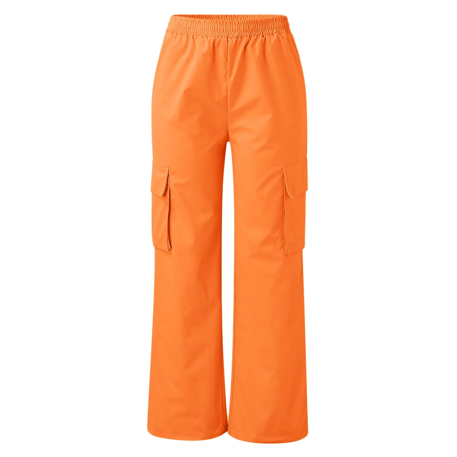 Womens Cargo Pants Elastic High Waist Wide Leg Trousers Straight Leg Joggers Outfits Baggy Wide Leg Sweatpants Oversized Pants