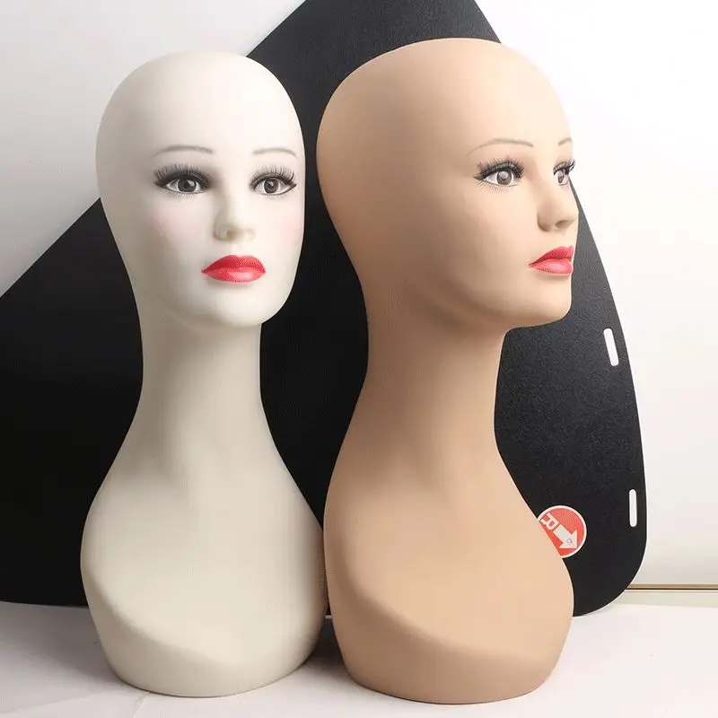 

Женская голова манекена для инструментов для наращивания волос для дисплеев шляп и шарфов