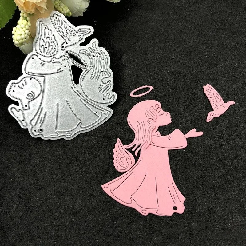 

Angel Metal Cutting Dies DIY Scrapbooking Album Paper Cards Decorative Crafts Embossing Die Cuts