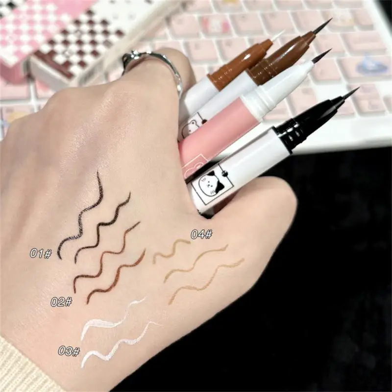 Lying Silkworm Pen Sweatproof Ultra Precision Smokey Eyes Need Not Easy To Smudge Hottest Trends Mascara Pencil Waterproof Slim