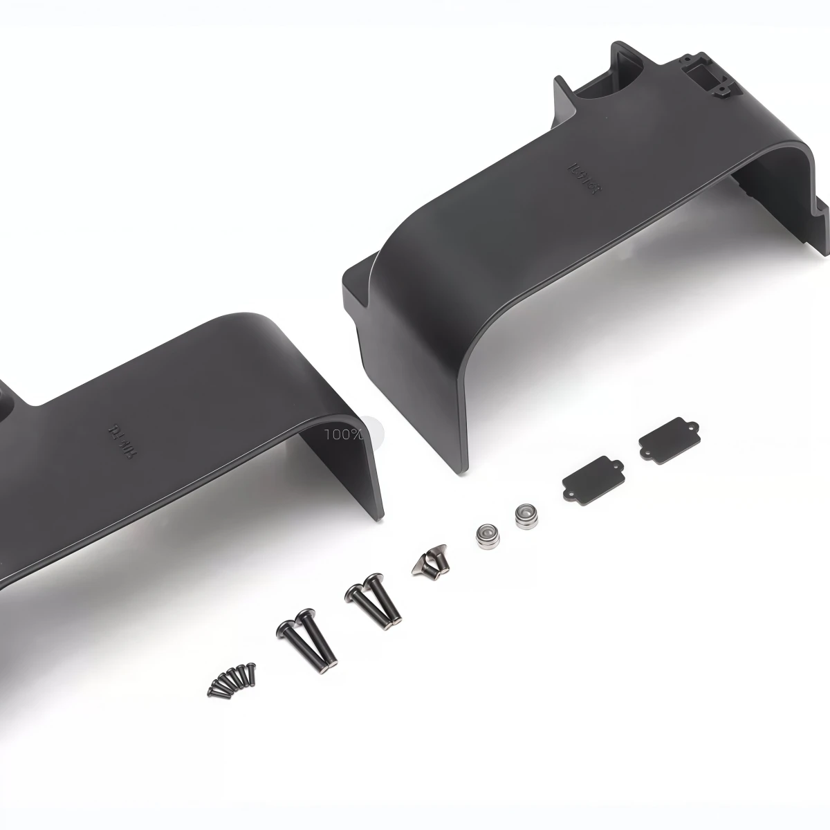 Boom Racing BRX02327 Nylon Front Inner Fender For 1/10 BRX02 88 & 109 RC Crawler Upgrade Parts