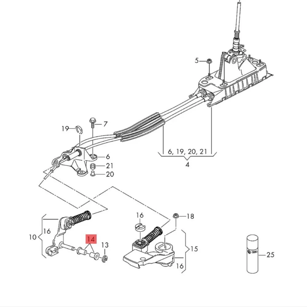 

Для Bora Caddy Golf IV 4 MK4 Polo Touran Transporter Jetta Beetle Sharan Passat Octavia Fabia Ibiza Подшипниковая втулка переключения передач