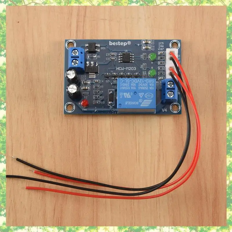 Smart-Xh-M203 Módulo de interruptor de bomba controlador de nivel de agua completamente automático Sensores de relé Ac/Dc 12V