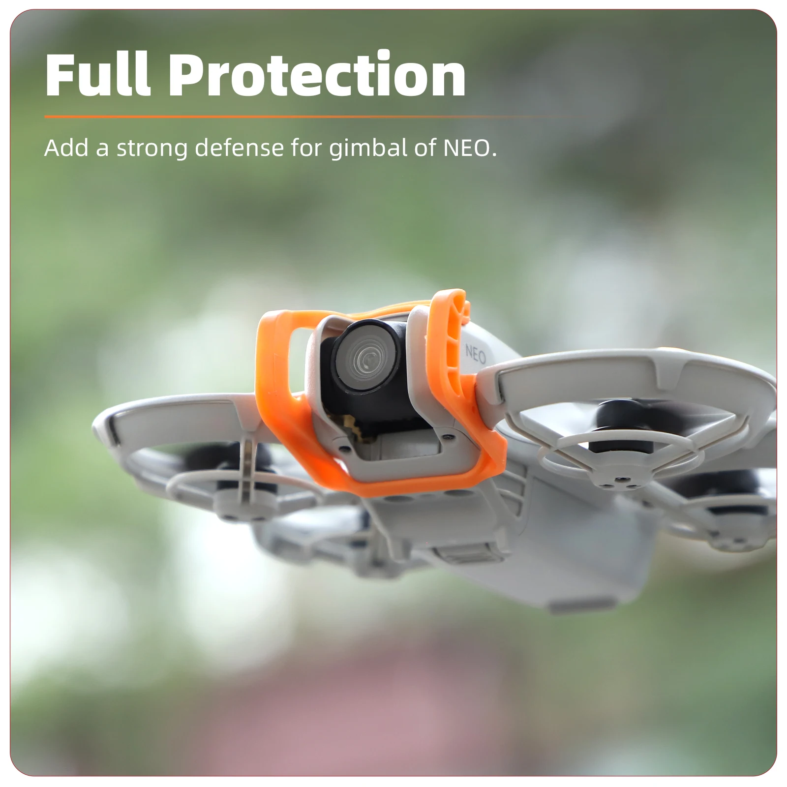 Sunnylife Anti-Kollisions-Gimbal-Stoßstange und Kameraschutz-Schutzstange für DJI NEO Drone Gimbal Kopfschutzrahmen-Zubehör – Detail 5