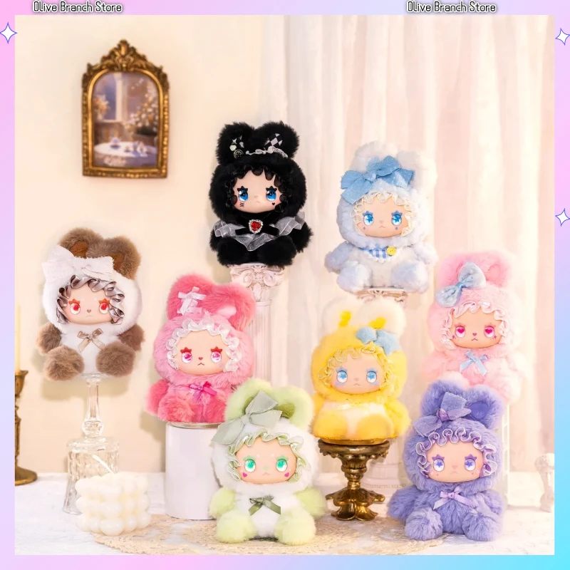 

Genuine Lovely Emma Rabbit Alliance Series Blind Box Vinyl Faced Doll Ornament Decorative Backpack Room Pendant Girl Toy Gift