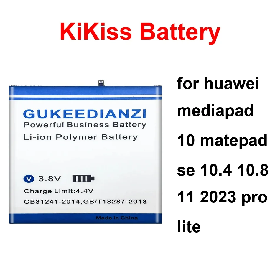 

HB2994i8ECW HB26D8C8ECW-12 HB28D8C8ECW-12 Battery For Huawei Mediapad 10 For Matepad SE 10.4 10.8 11 2023 Pro Lite 8100-8400mAh