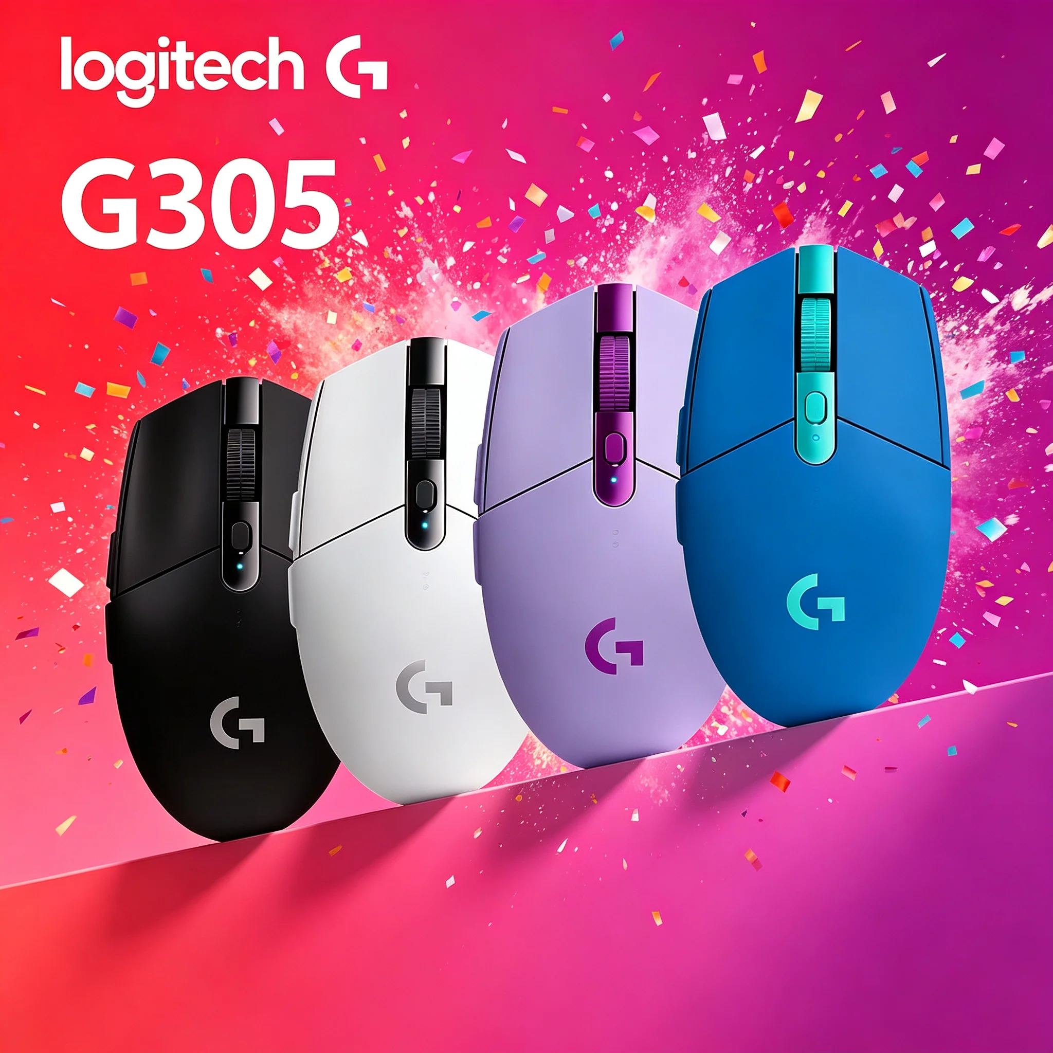 Pc Gaming Cs2 - Oryginalna lekka bezprzewodowa mysz e-sportowa Logitech