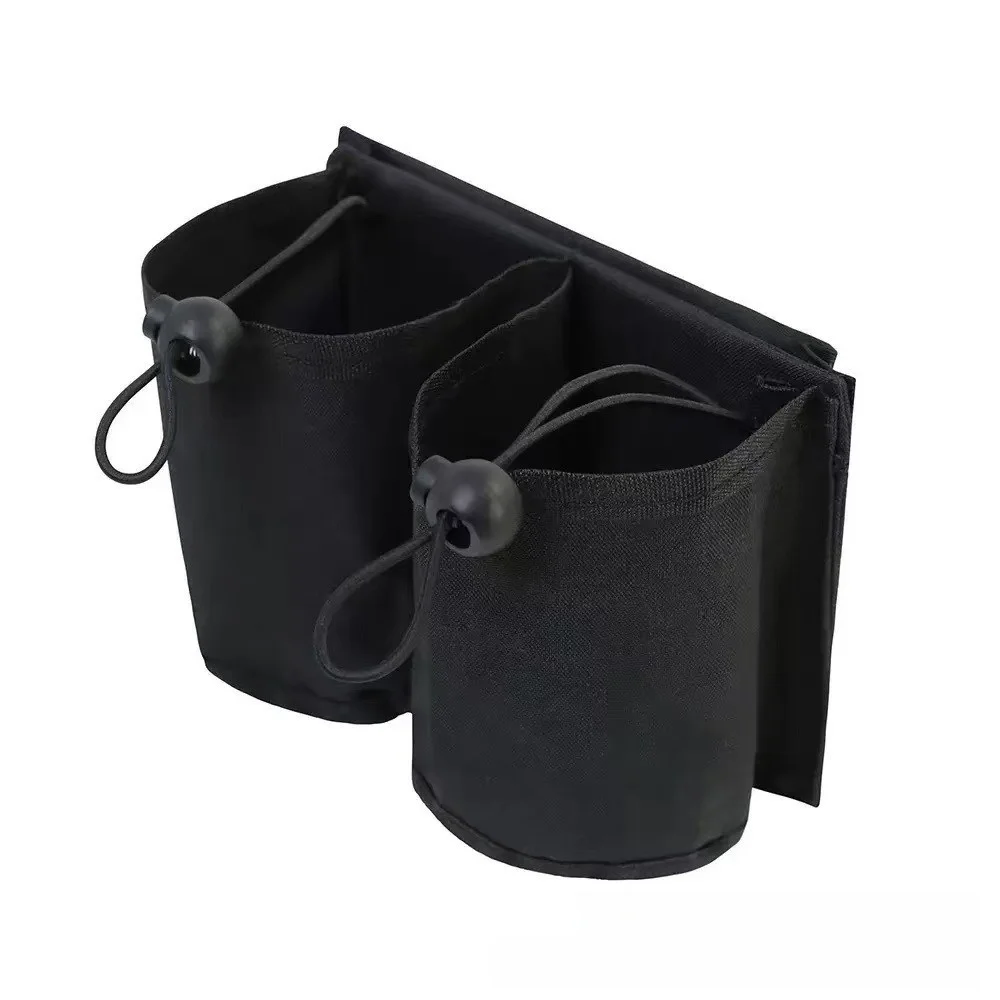 1pc Luggage Cup Holder Free Hand Design Durable Construction Travel Mug Holder Universal Fit Stretchable Strap Bag Drink Holder