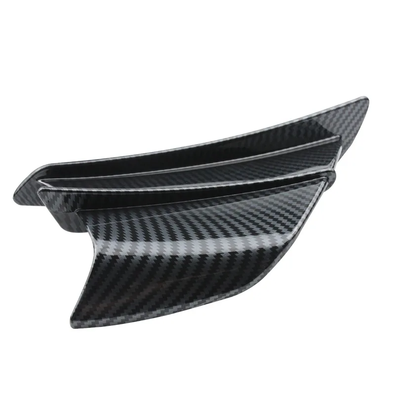 Para YAMAHA YFZ450 ATV YFZ 450R YFM700 Raptor YFM 700R R1 R3 alerón lateral de motocicleta flujo de viento fijación ala carenado frontal