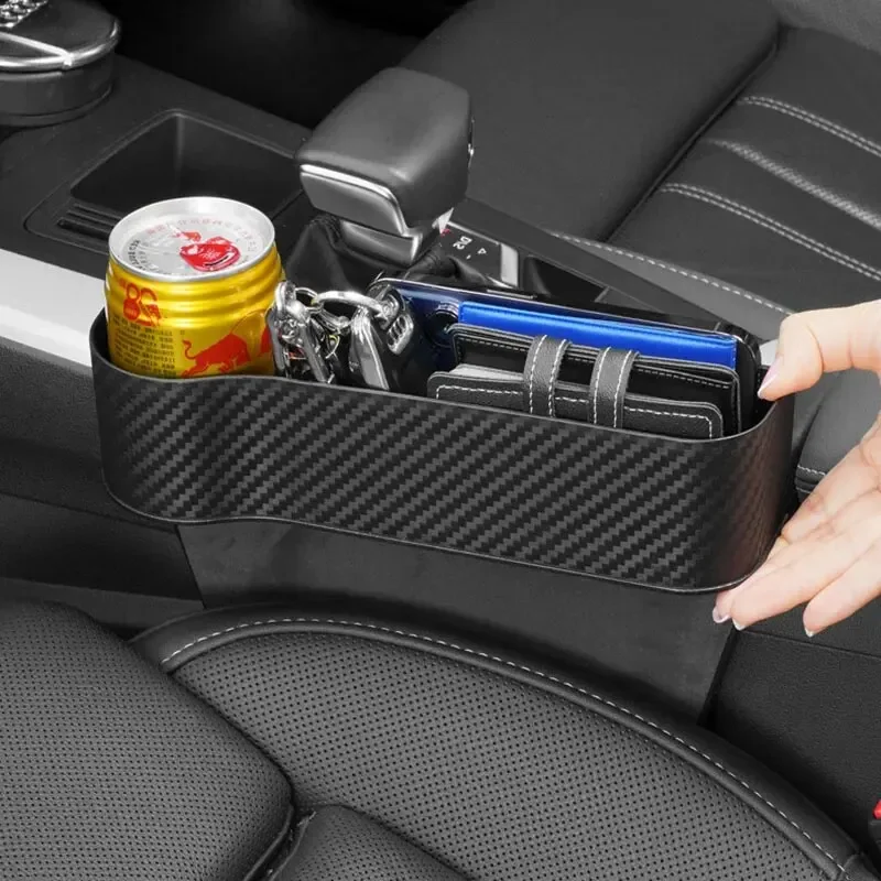 (2pcs)Car Storage Box Interior Products Seat Center Console Gap Storage Box Cup Holder Car Gap Storage Box Sorting Box image 3