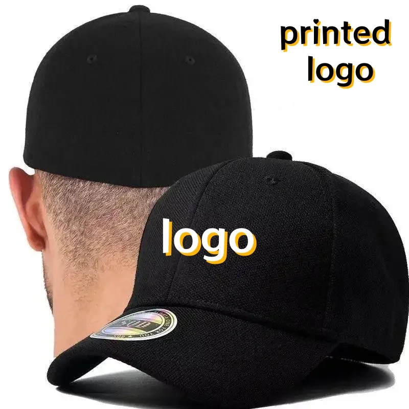 2026 Customized Printed Logo Fully Enclosed Men's Cool And Handsome Duck Tongue Caps Trendy Women's Sun Protection Baseball Hats
