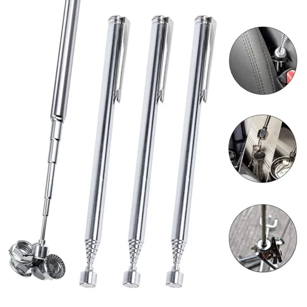 Strong Magnet Pick Up Rod Handy Tools Magnetic Magnetic Pickup Pen Telescopic Handheld Magnetic Grabber