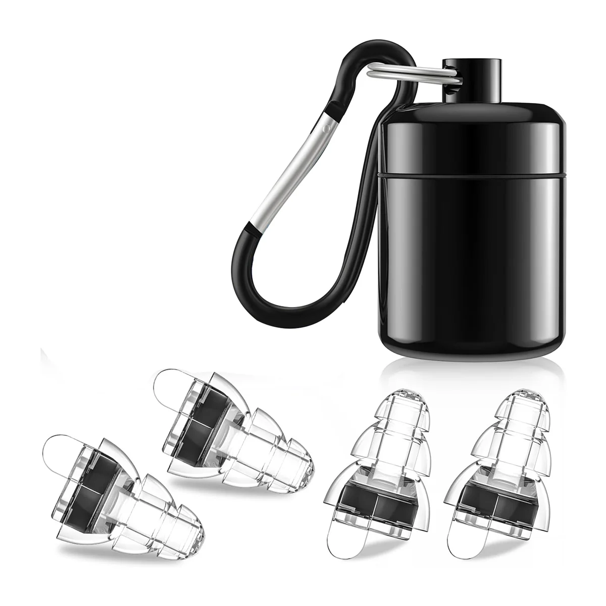 

High Fidelity Concert Ear Plugs,Reusable Noise Cancelling Earplugs for Concerts,Noise Reduction,Musicians,Music Festival