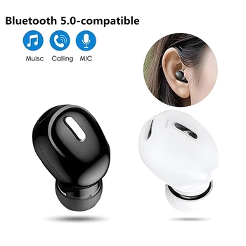 X9 Bezprzewodowe słuchawki Bluetooth 5.0 Słuchawki z mikrofonem dousznym Sportowe wodoodporne słuchawki douszne TWS Zestaw głośnomówiący Bluetooth Pojedynczy zestaw słuchawkowy