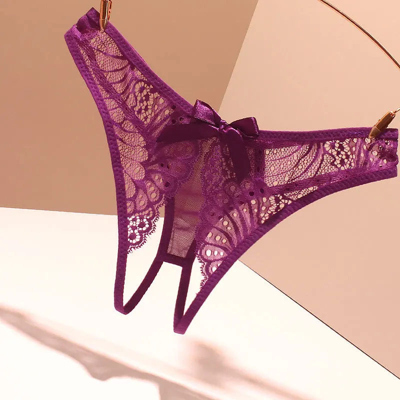 여성용 탈부착 가능한 티백 끈 팬티 – 조절 가능한 오픈 크로치 란제리, 스플릿 디자인, 여름 필수품, 외투와 호환 가능