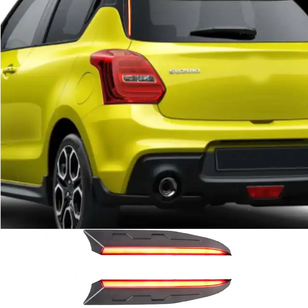 

For Suzuki Swfit 2018 2019 Car LED Rear Trunk Pillar Light Column Brake LED Lamp Driving Light