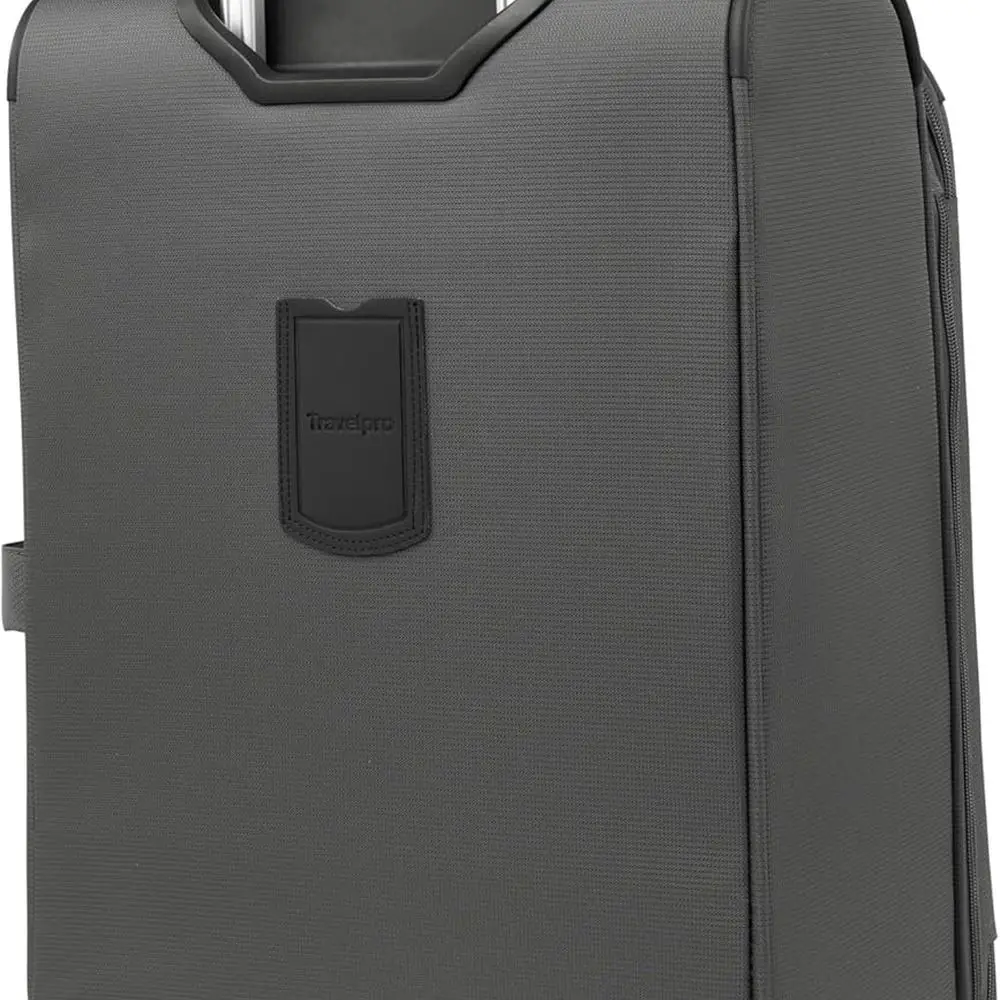 22-Inch Expandable Softside Upright Carry-On Luggage, Lightweight, Shadow Grey