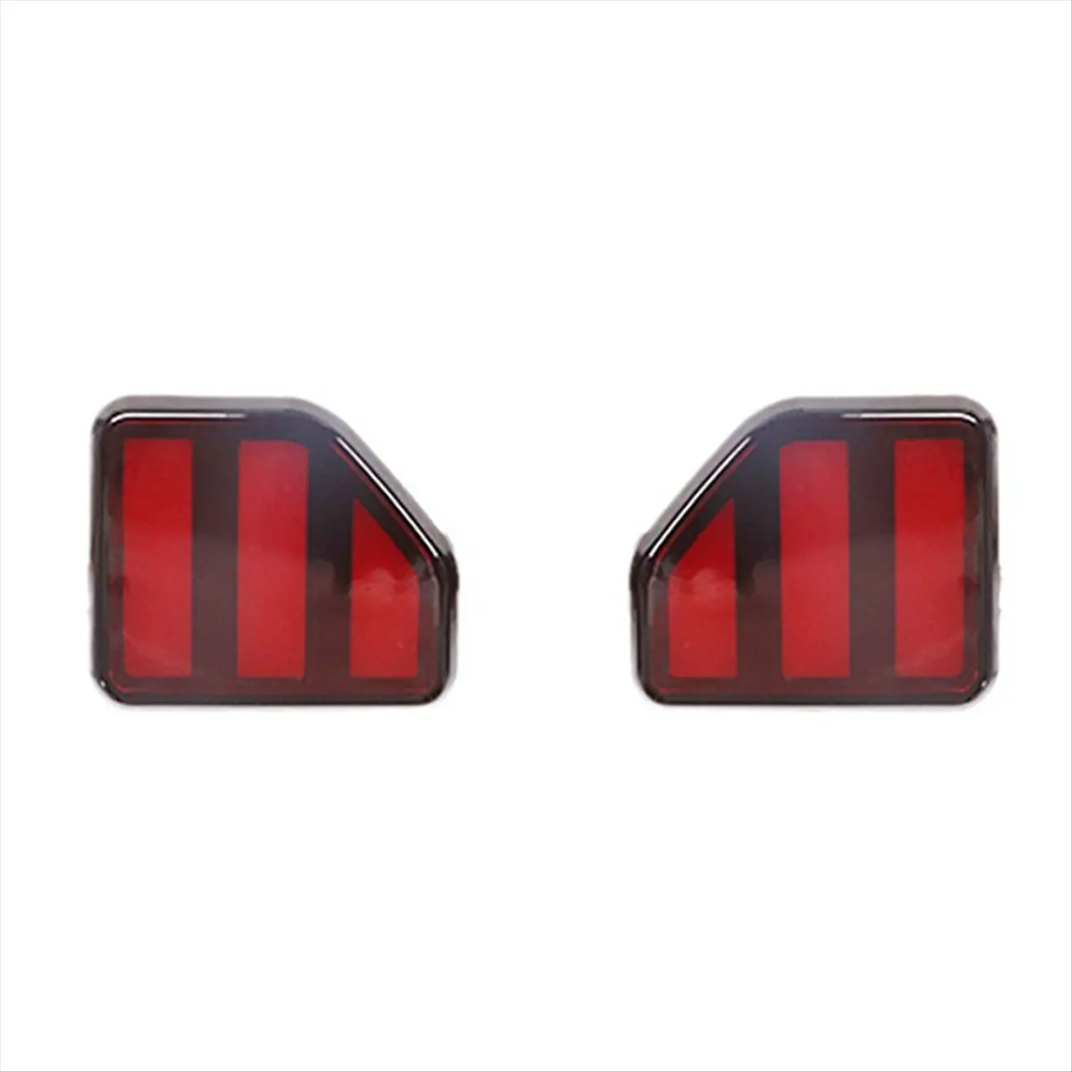 T21C Rear Bumper Reflector Light for Jeep Wrangler JL 2018-2023 Rear Fog Light Turn Signal Brake Lights