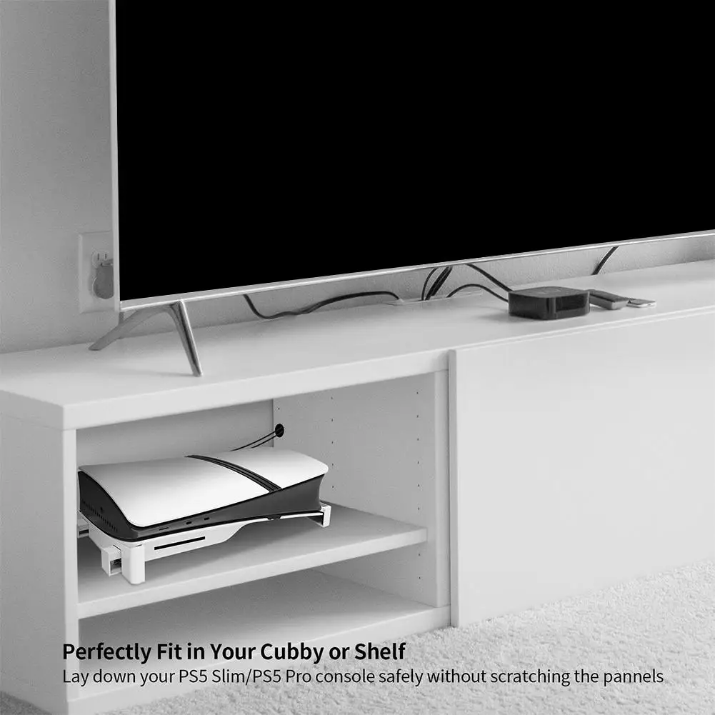 ขาตั้งแนวนอนสําหรับ New Slim Pro Digital Disc Edition คอนโซลฐานสําหรับอุปกรณ์เสริม Slim Pro 5 ชิ้น