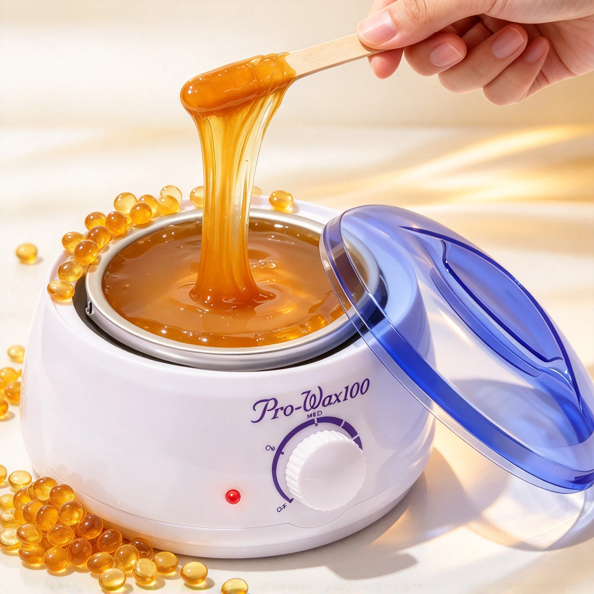 Wax Heater Professional Hot Wax Machine Paraffin Pot Warmer Hair Removal Waxing Wax-melt Epilator Used in All Types of Waxes