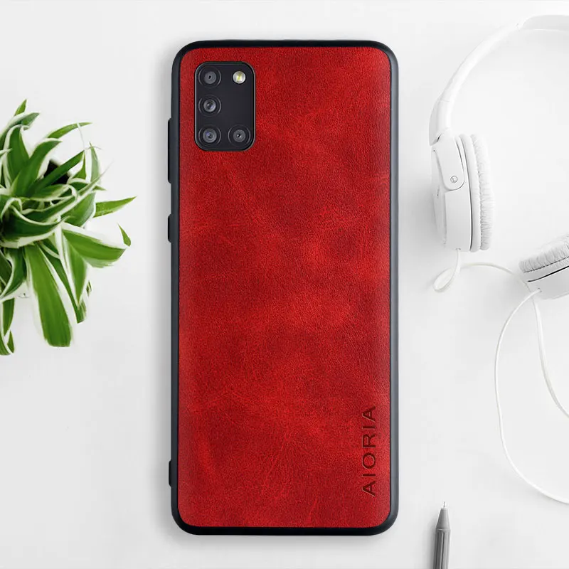 Case for Samsung Galaxy A11 A31 A41 A51 A71 A91 A21S M31 M51 M11 coque Luxury Vintage leather cover phone case funda