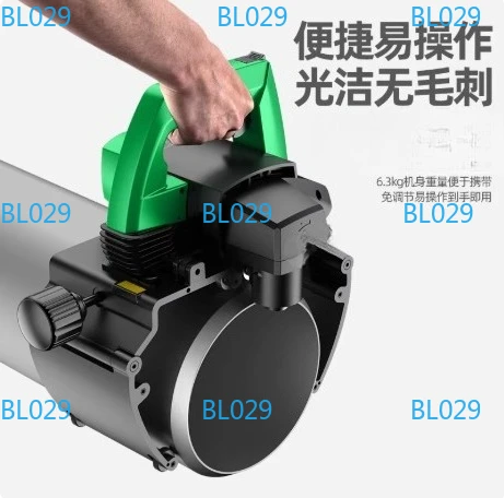 ZD240 Round Tube Cutting Beveiling Machine Handheld Electric Stainless Steel Tube Chamfering Bevel Multifunctional Clamping Tool
