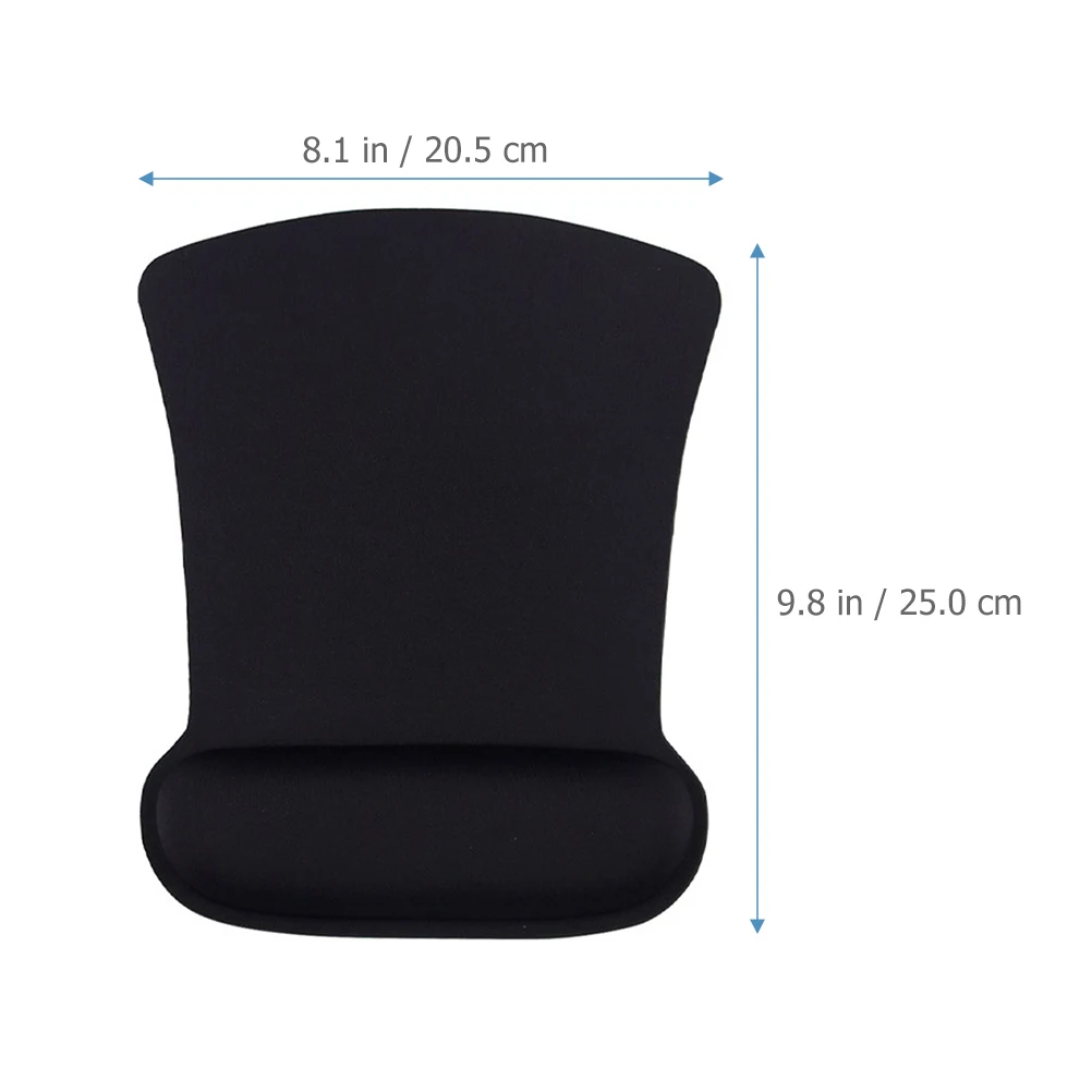 

Wrist Mouse Pad Computer Non-slip with Support Protection Rest Resin Ergonomic Keyboard Office Gaming