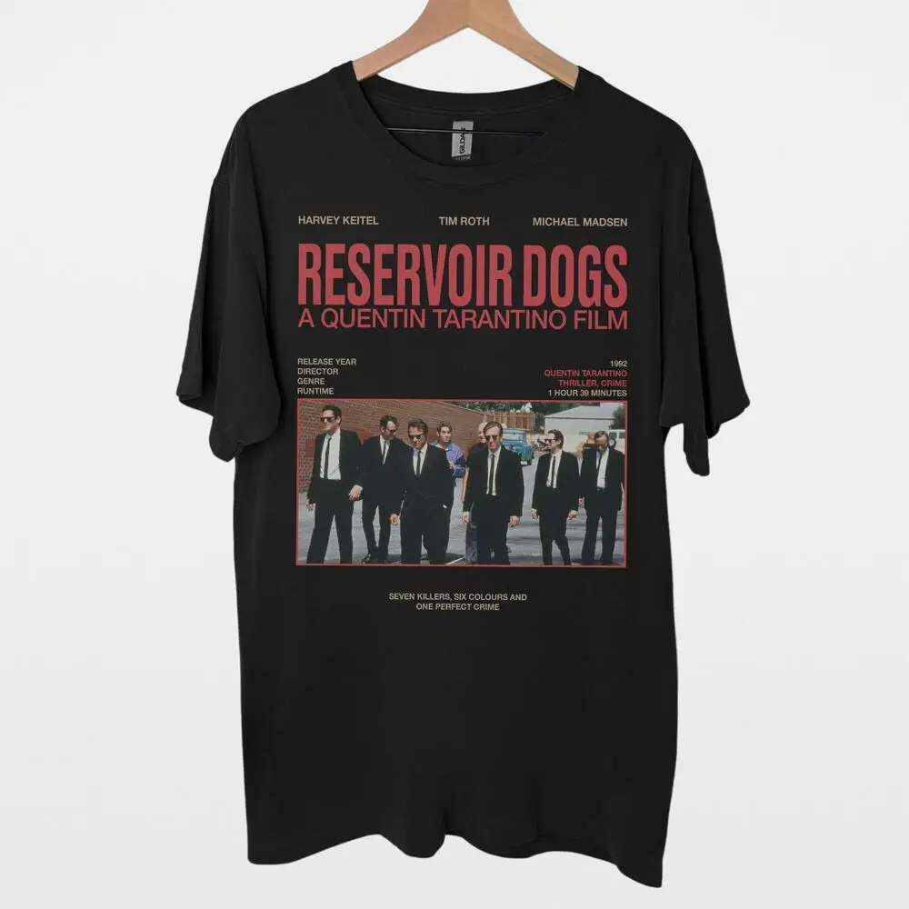 

Reservoir Dogs Movie T-Shirt, Quentin Tarantino Memorabilia Tee