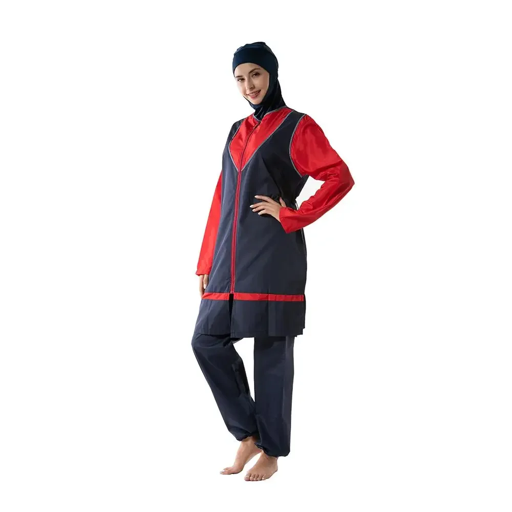 

Muslim Women Swimsuit Hijab Swimwear Burkini Islam Bathing Suit Full Cover Surf Swim Wear Beachwear Conservative Maillot De Bain
