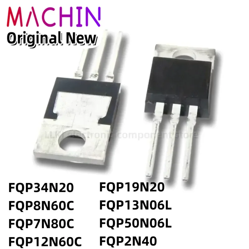 1pcs FQP34N20 FQP8N60C FQP7N80C FQP12N60C FQP19N20 FQP13N06L FQP50N06L FQP2N40 TO-220 MOS FET