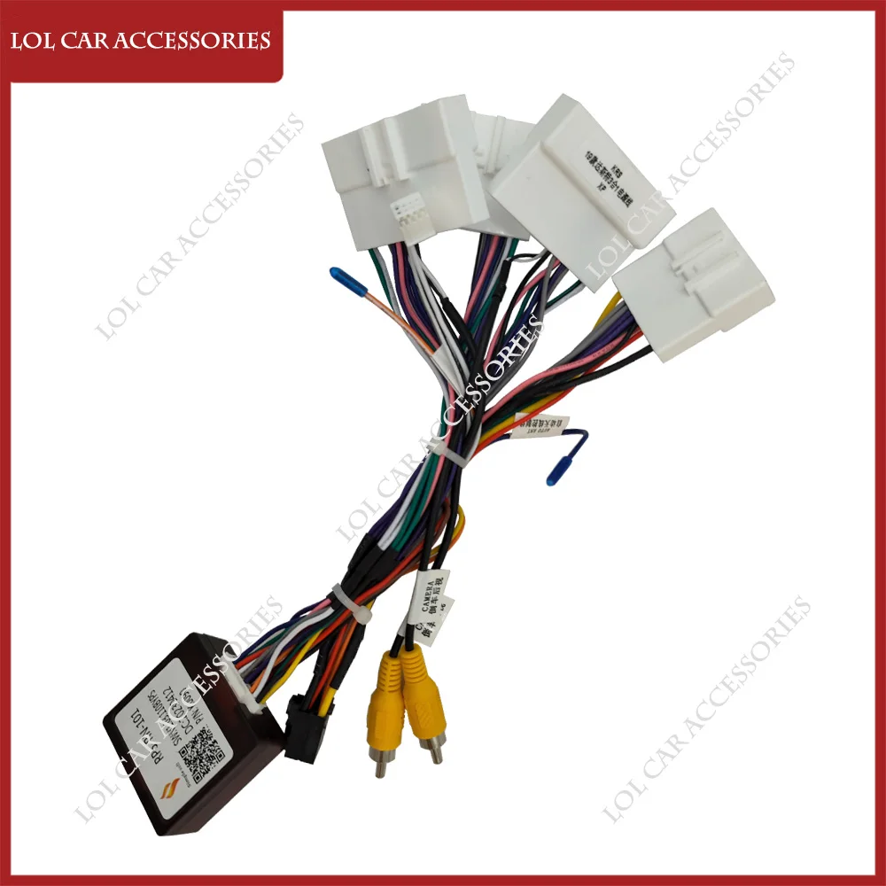 

For Renault Duster 2019 / Arkana 2017 Clio 2017 Car Radio GPS MP5 Player Android Power Cable Canbus Panel Frame Wiring Harness