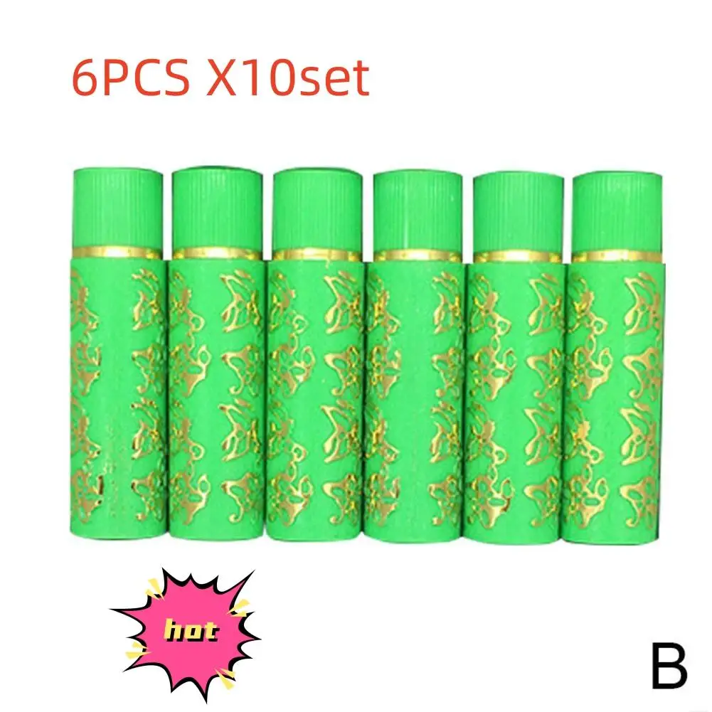 6 Stuks X 10Set Donkergroene Magie Spotting Lipgloss Lippenstift Langdurige Lipliner Vlinder Groene Lippenstift Cosmetica Make-Up Hot