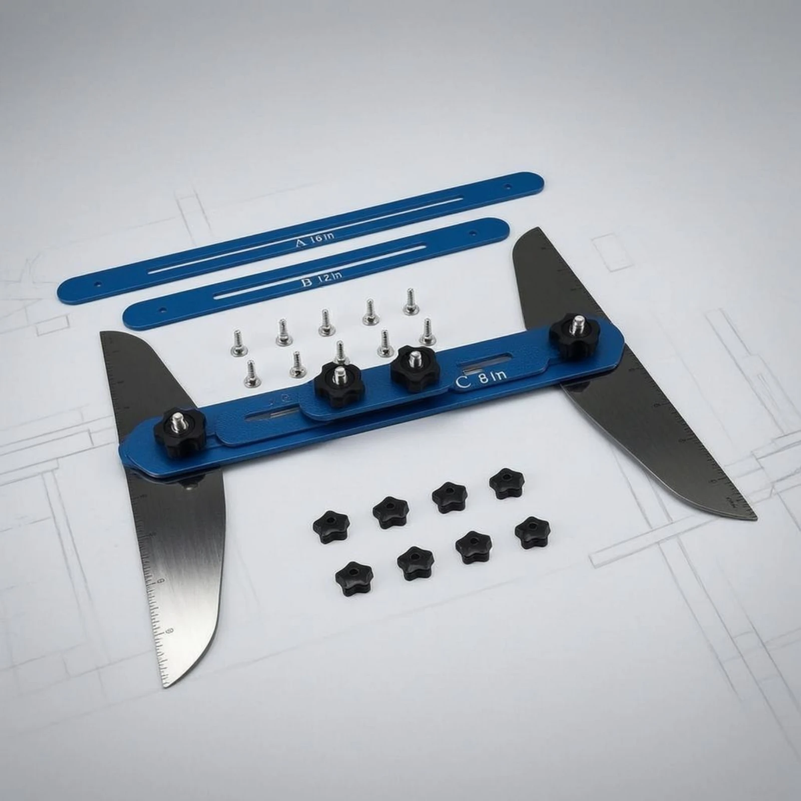 Stair Step Gauge Layout Markin - Marking Gauge Tool ulasan dan harga