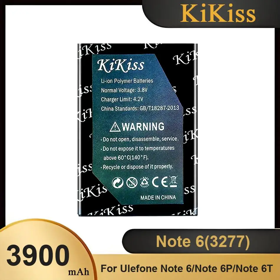 

Аккумулятор Note 6(3277) для Ulefone Note 6, 6P, 6T, литий-ионные полимерные батареи