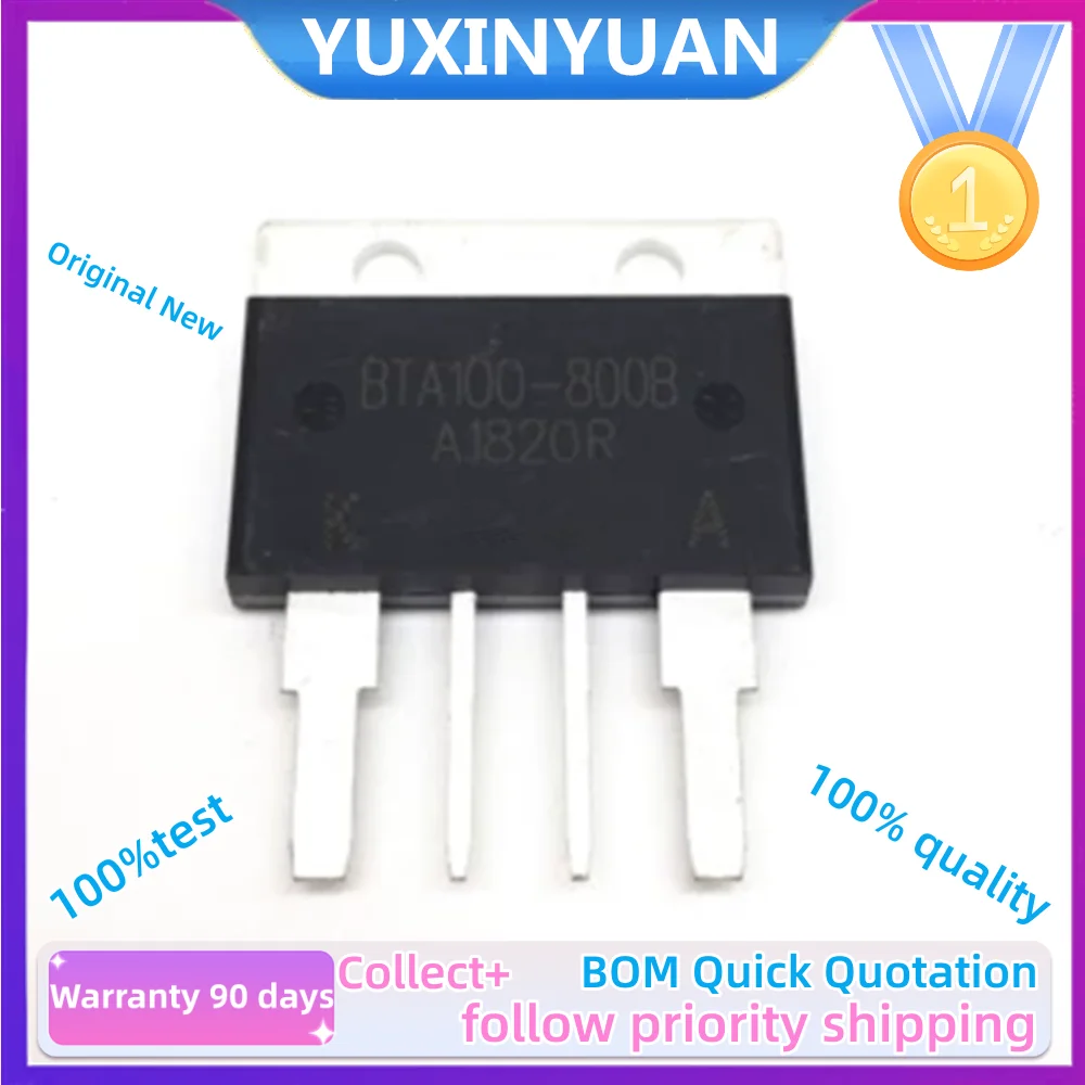 2PCS/LOT /LOT BTA100-800B BTA100-1200B BTA60-800B BTA60-1200B BTA80-800B BTA80-1200B TO-4PT IC YUXINYUAN IN STOCK