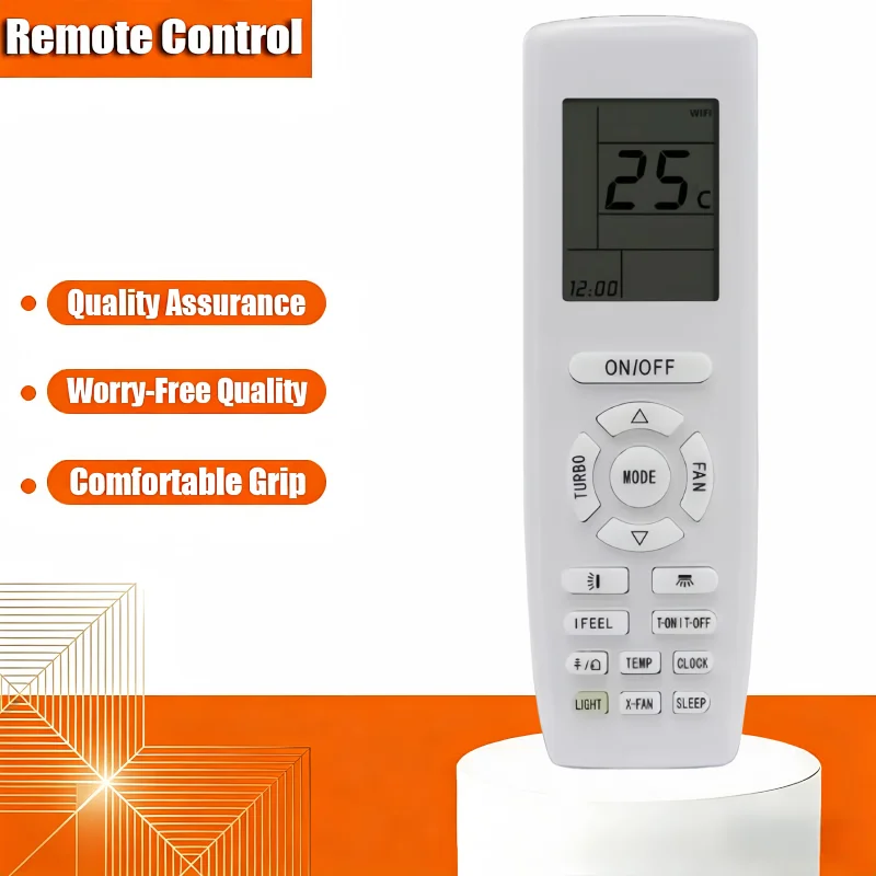 

KL 1piece New YAP1F AC Remote For Gree Air Conditioner A/C Remote Control YB1F2 YB1FA YAP1F2 YV1L1 YAPOF1 YAPOF3 YAP1F