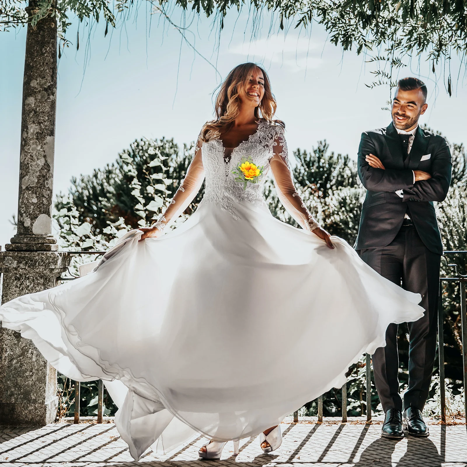 

2Pcs Artificial Wedding Brooch Wrist Flower Set Pastoral Corsage Pin Bridal Dress Accessory Realistic Floral Decoration